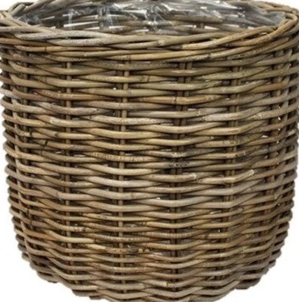 Van der Leeden plantenmand naturel D 43 H 40 cm