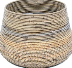 Van der Leeden plantenmand naturel D 40 H 33 cm