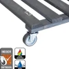 Wagner System plantentrolley antraciet 38 x 38 x 9,5 cm