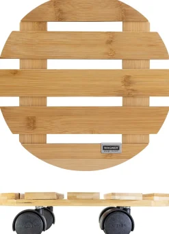 Wagner System plantentrolley naturel D 29 H 7 cm