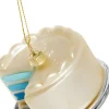 Yup in de Boom kerst ornament gender reveal cake blauw D 8 H 8 cm