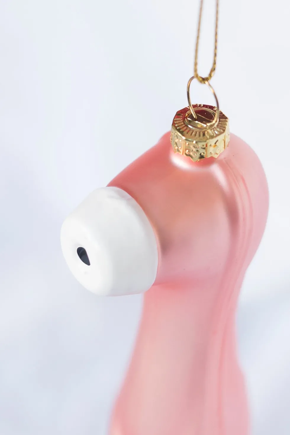 Yup in de Boom kerst ornament satisfier roze 10,4 x 2,8 x 4,1 cm