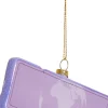 Yup in de Boom kerst ornament vliegticket bali paars 12 x 4,5 x 1,2 cm