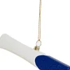 Yup in de Boom kerst ornament zwangerschapstest wit / blauw 13 x 1,5 x 1,2 cm