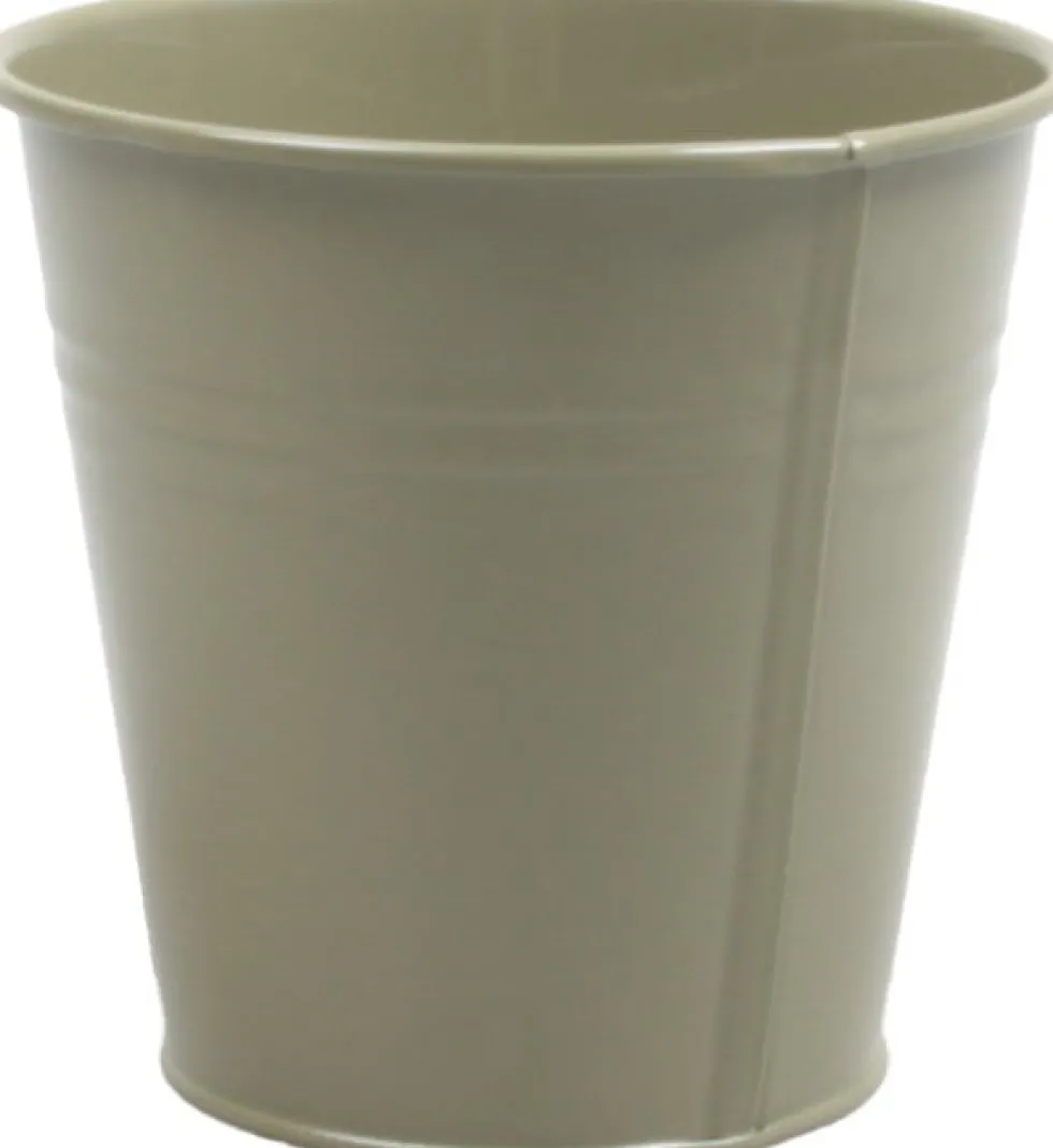 Zinc Collection bloempot Ella groen 11 x 11 x 10 cm