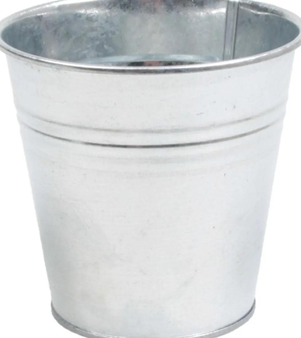 Zinc Collection bloempot Ella zink 16 x 14 x 16 cm