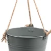 Zinc Collection hangpot Kelvin grijs 24 x 24 x 22 cm