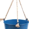 Zinc Collection hangpot Sanvi blauw 23 x 23 x 18 cm