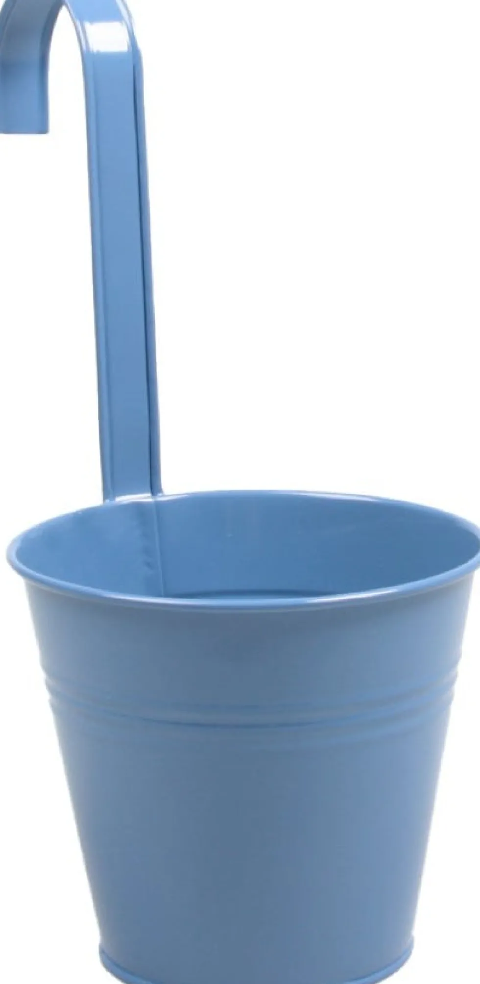 Zinc Collection hangpot Zyra blauw 13,5 x 14,5 x 28 cm
