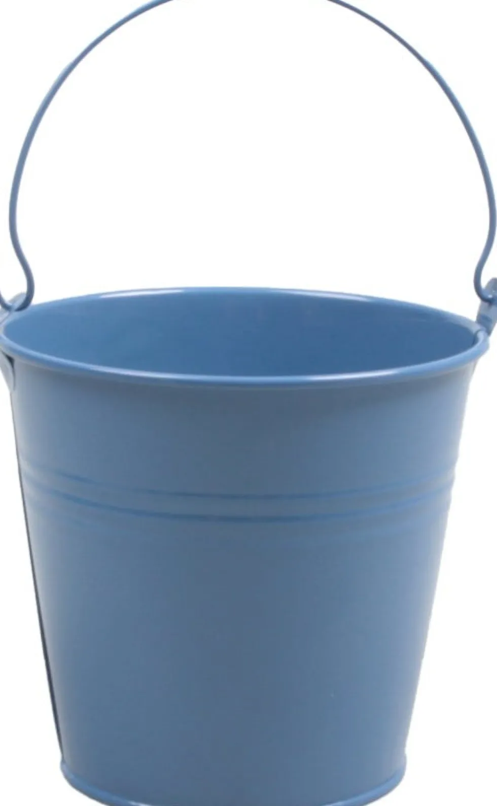 Zinc Collection plantenemmer Sena blauw 17 x 14 x 18 cm