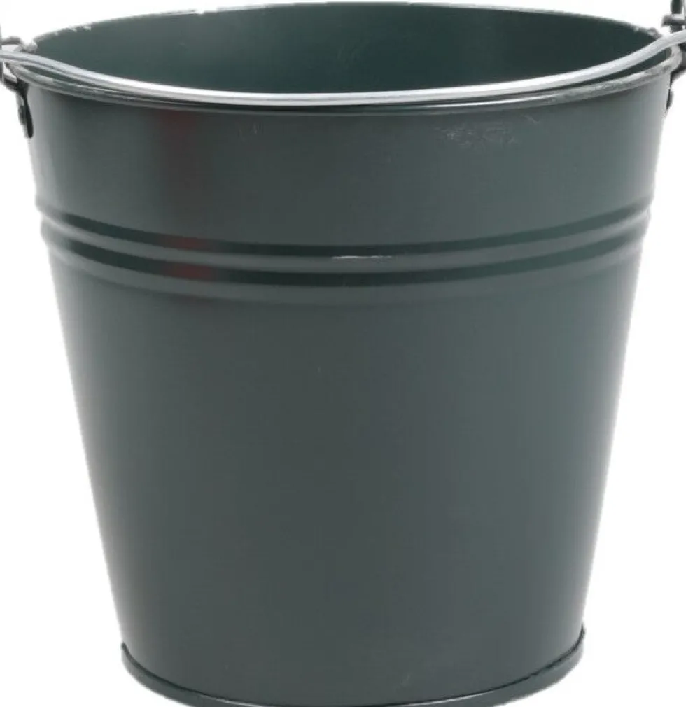 Zinc Collection plantenemmer Janne groen 24,5 x 24,5 x 23 cm