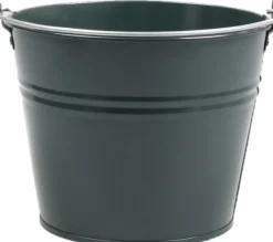 Zinc Collection plantenemmer Elena groen 23 x 23 x 18 cm