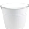 Zinc Collection plantenemmer Elena wit 23 x 23 x 18 cm